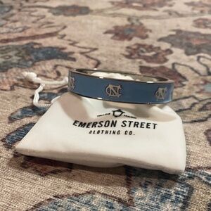North Carolina Tarheels bangle bracelet by Emerson Street Clothing Company